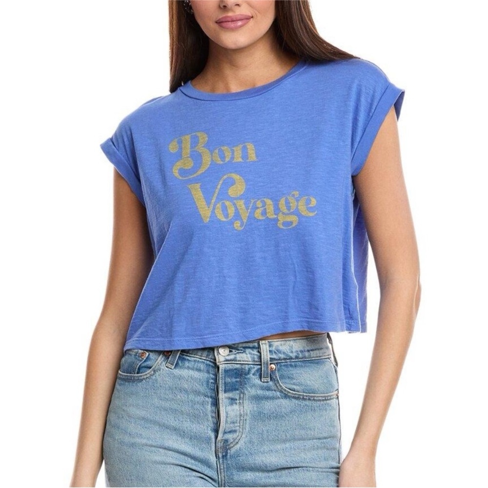 Sundry Blue 'Bon Voyage' Tee